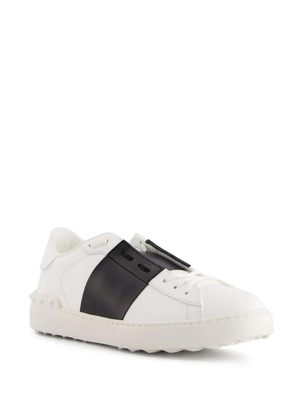 Valentino Garavani Open Leather Sneaker White/Black