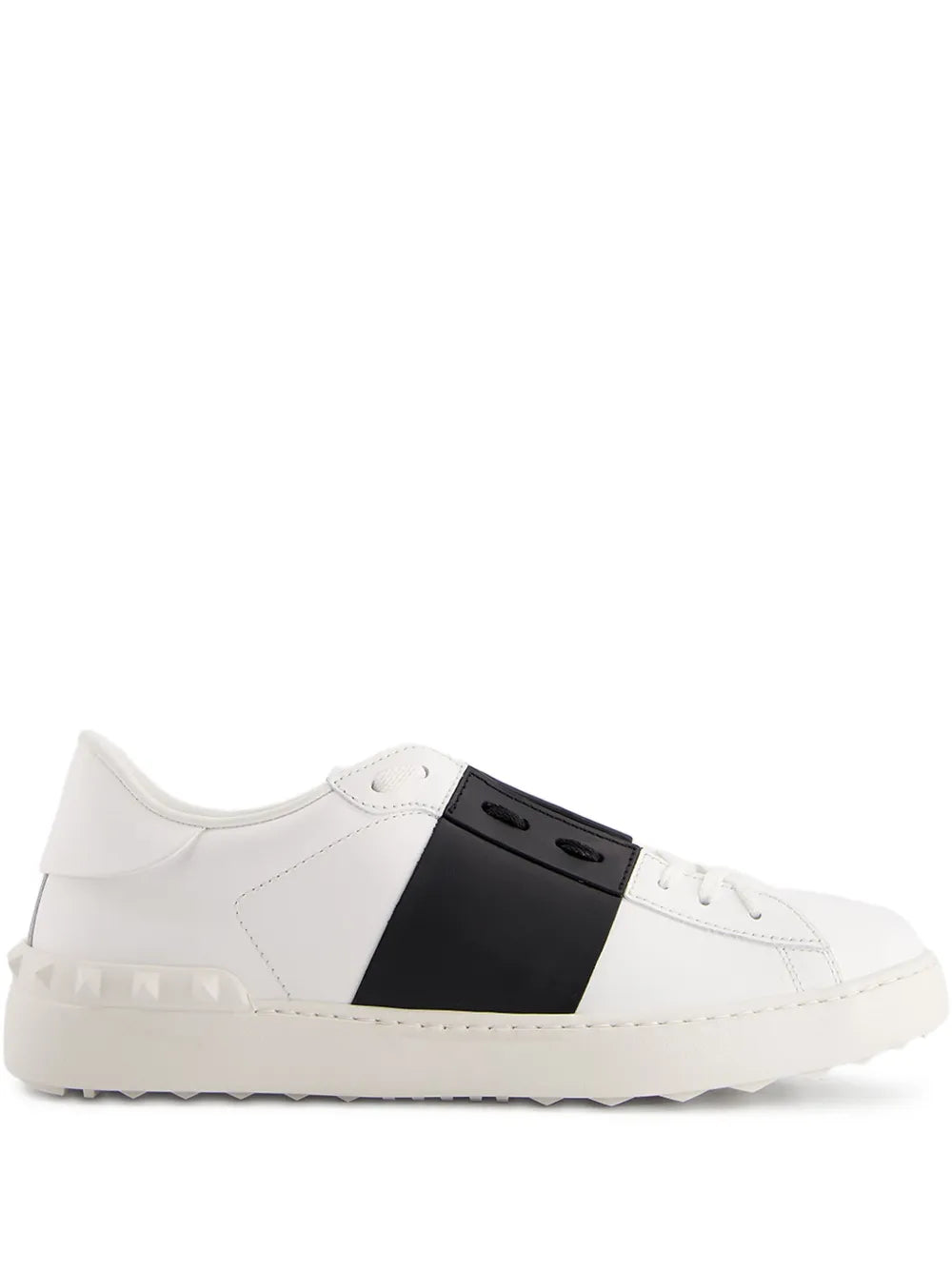 Valentino Garavani Open Leather Sneaker White/Black