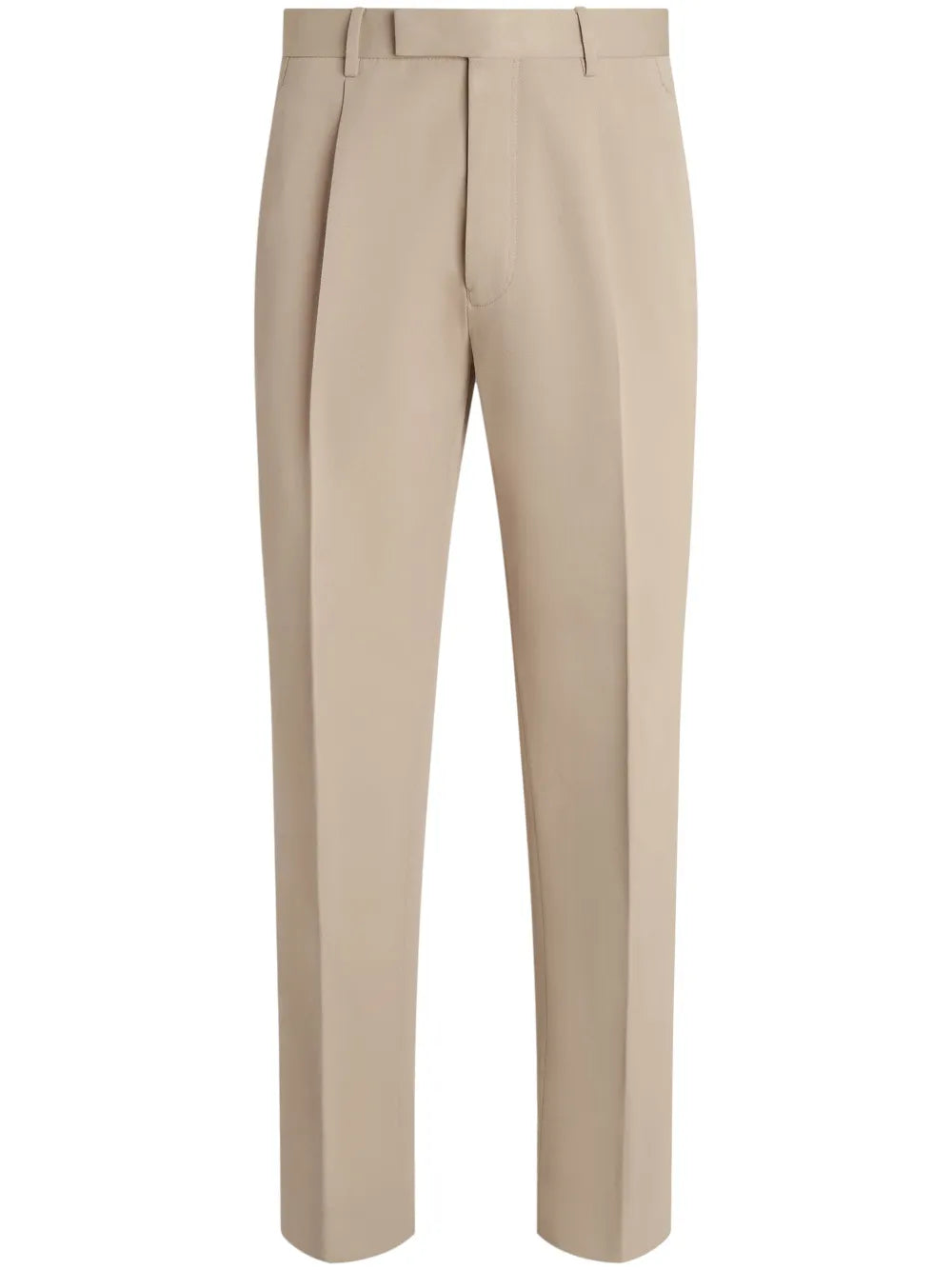 Zegna Pleated Trousers Sand