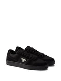 Prada Downtown Suede Sneaker Black