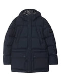Burberry Hooded Puffer Jacket Blue (Long)