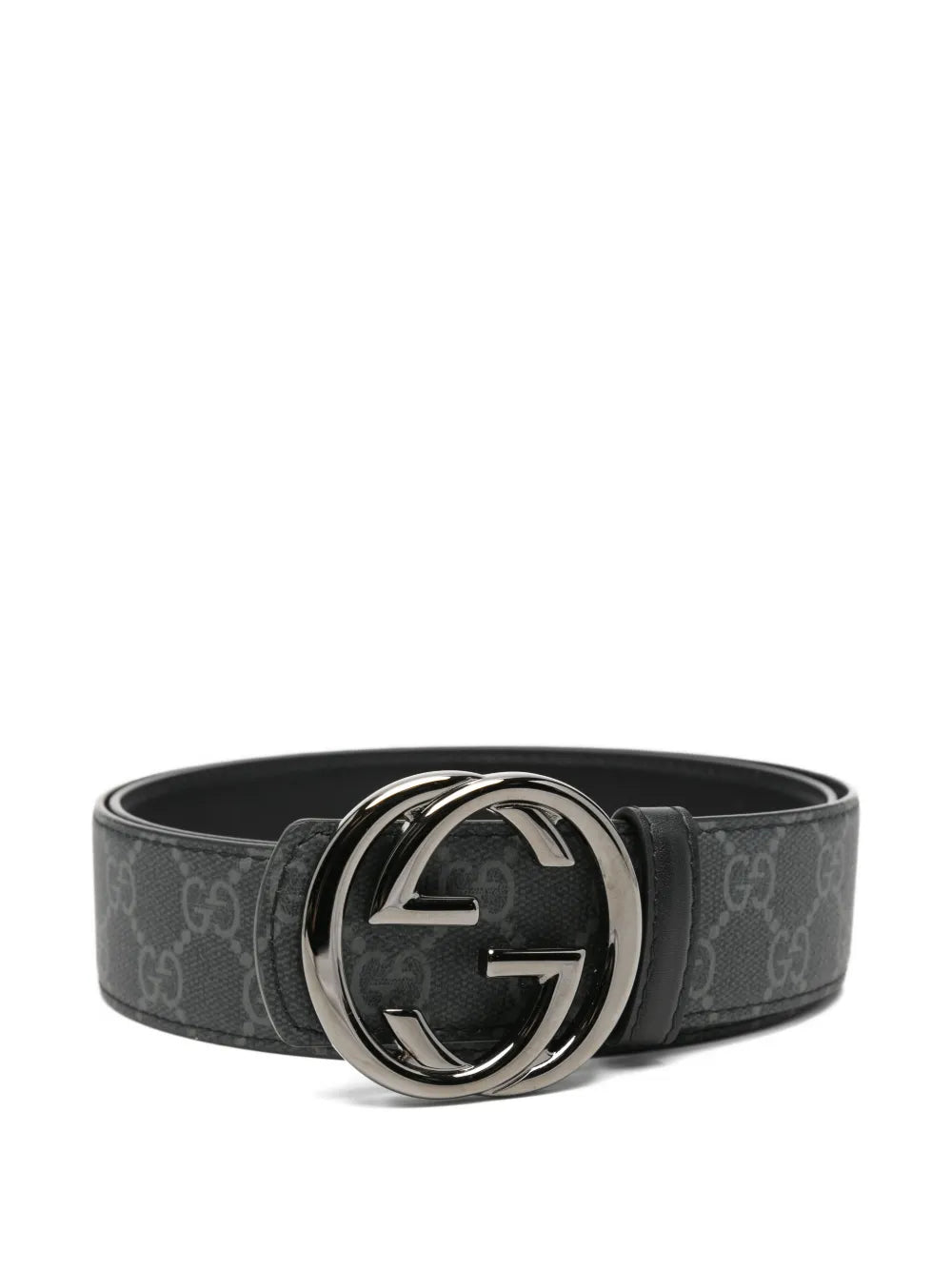 Gucci Reversible Buckle Belt Grey