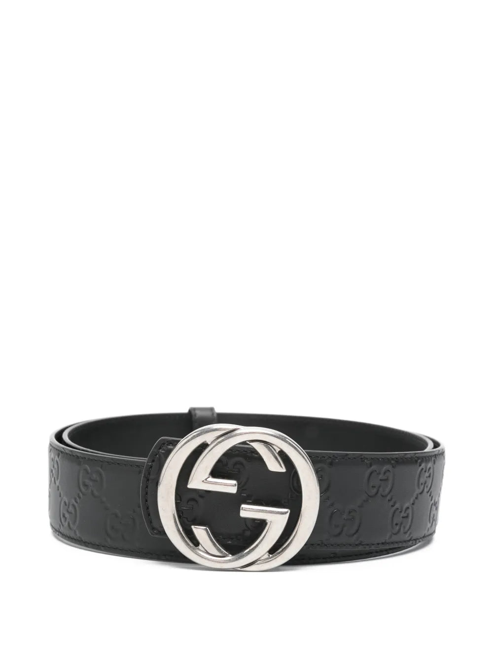 Gucci Logo Buckle Belt Black
