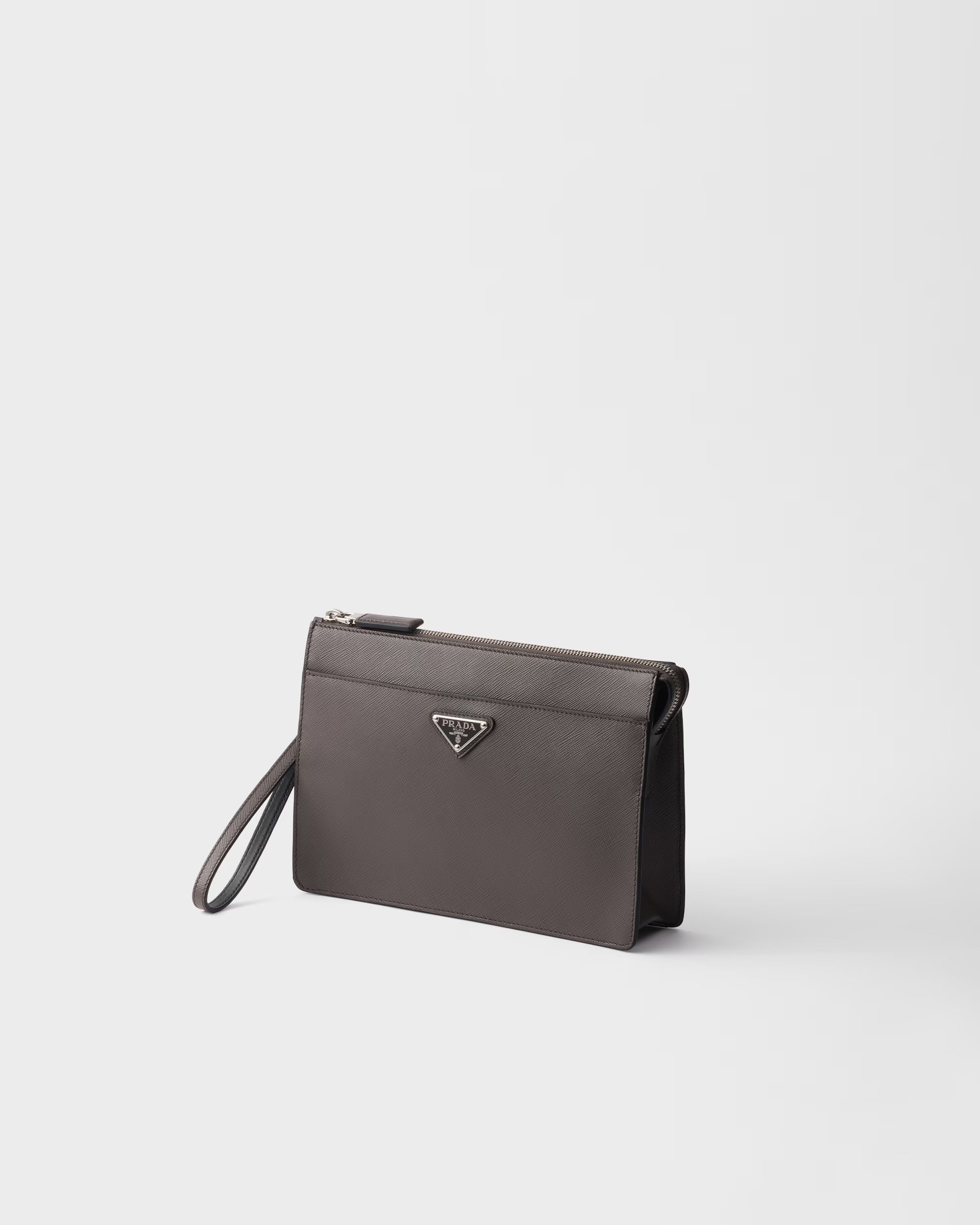 Prada Saffiano Pouch Cork Beige