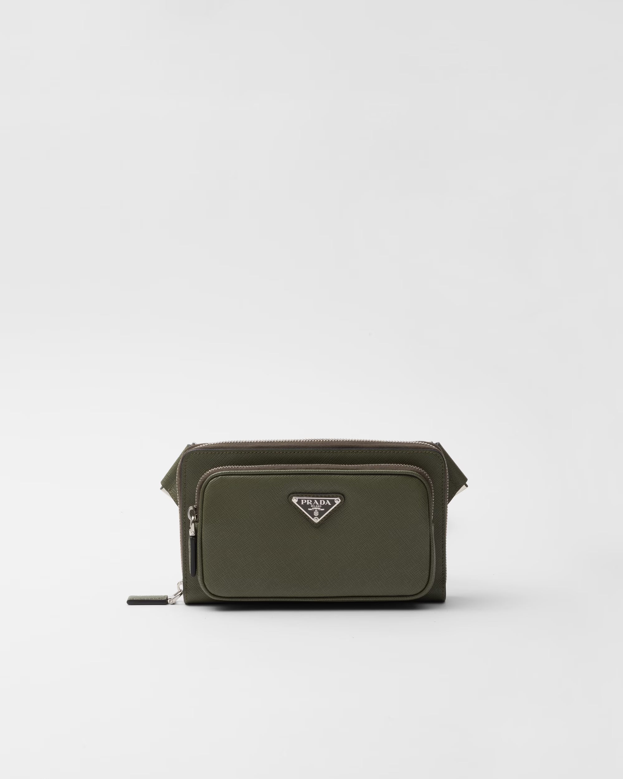 Prada Saffiano Belt bag Bamboo/Cork