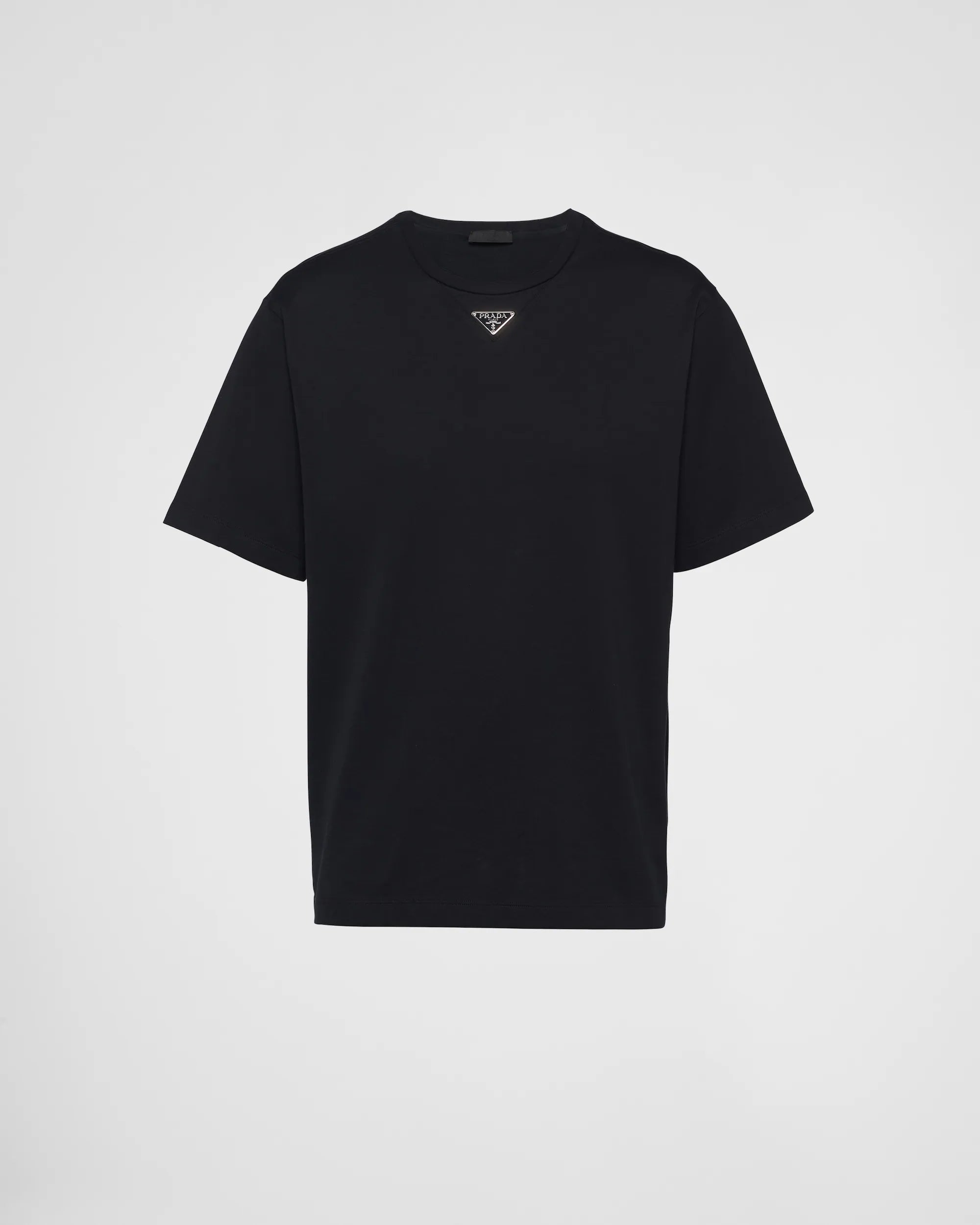 Prada Cotton T Shirt Black