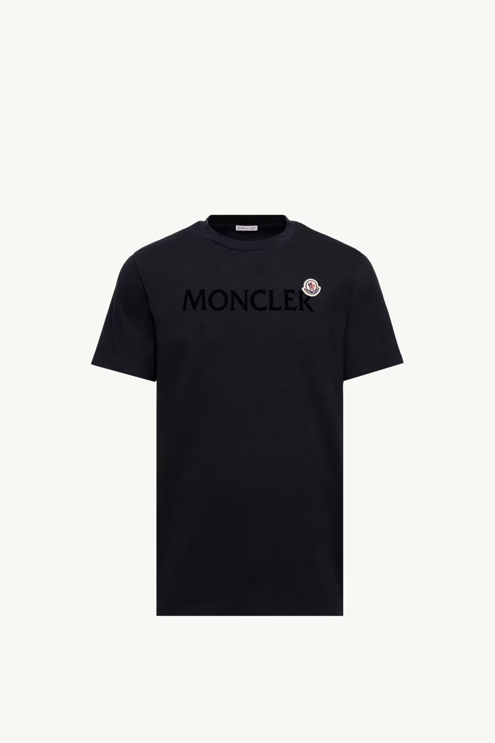 Moncler Flocked Logo T-shirt Blue
