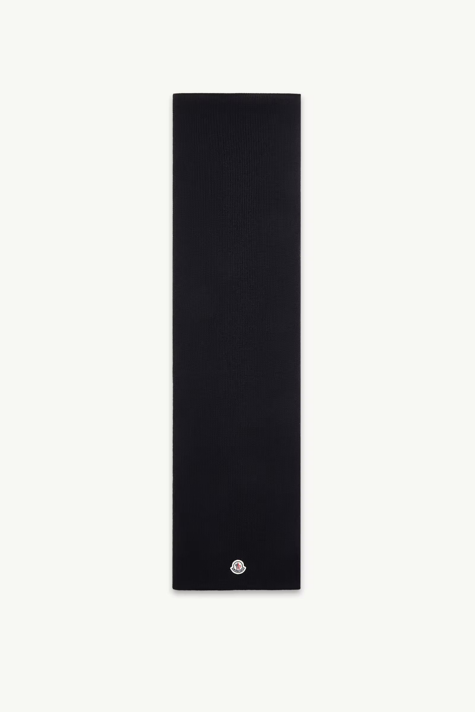 Moncler Wool Scarf Black