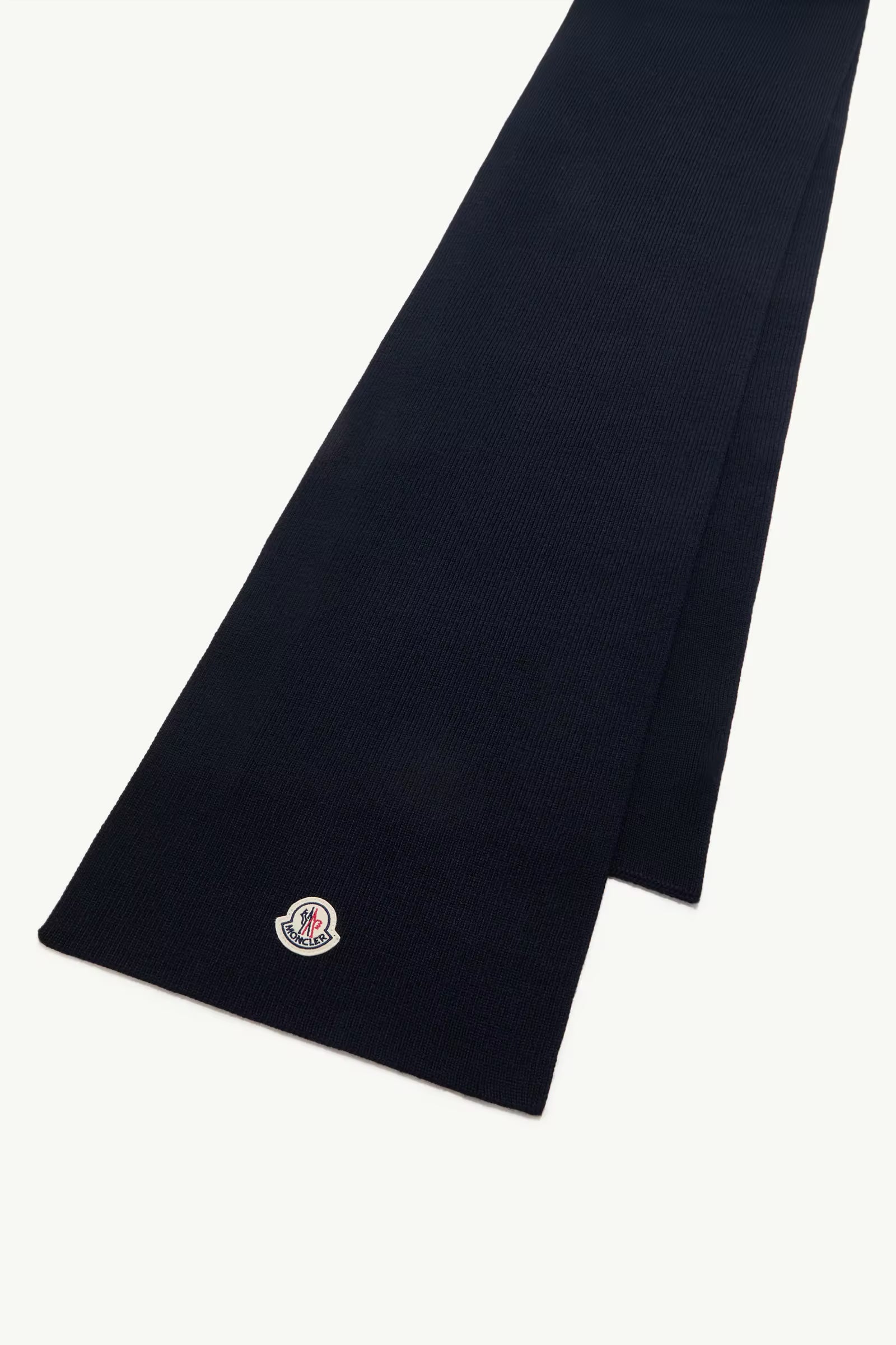 Moncler Wool Scarf Blue